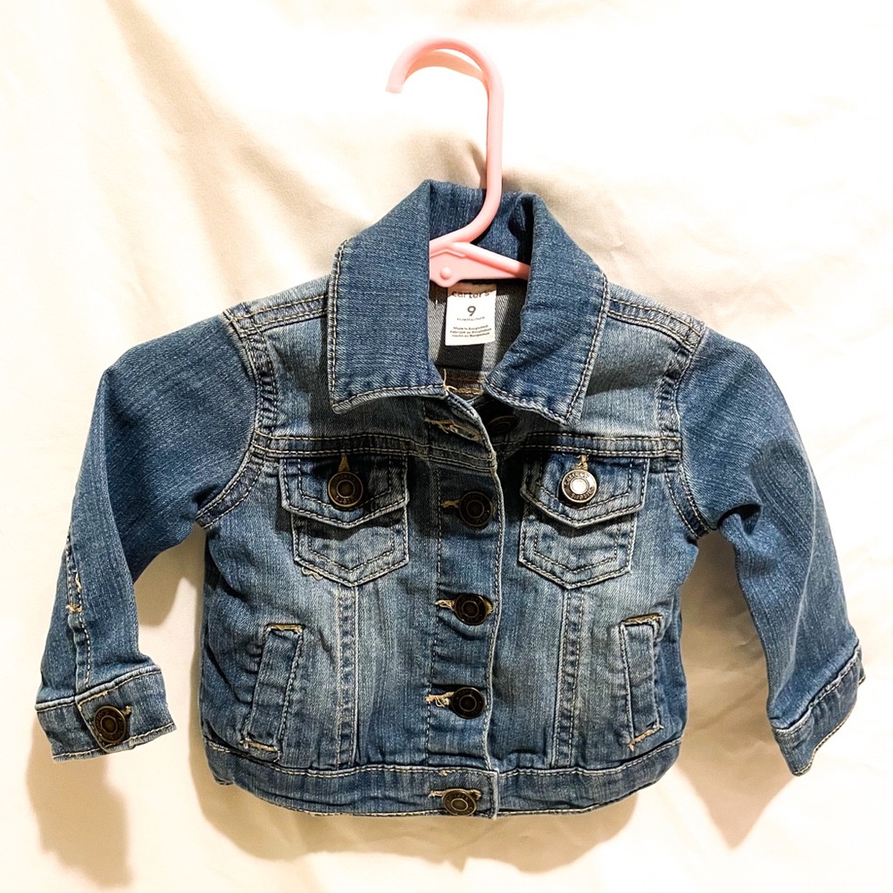 Carter’s Blue Jean Jacket-sz 9months